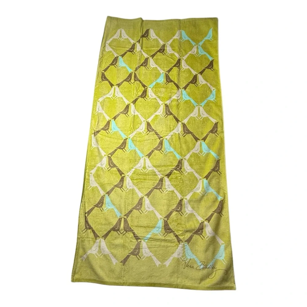 NWT Vera Bradley Sittin In A Tree Beach Towel Retired Pattern LAST ONE!